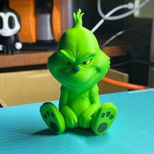 Mr Grinch Carebear by 3D print